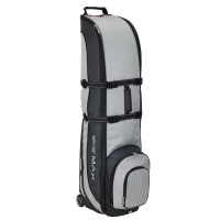 Big Max Wheeler 3 Travelcover / Golf Reisetasche, Schwarz / Silber