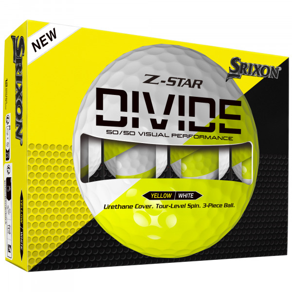 Srixon 2025 Z-Star Divide Golfbälle, 12 Stück