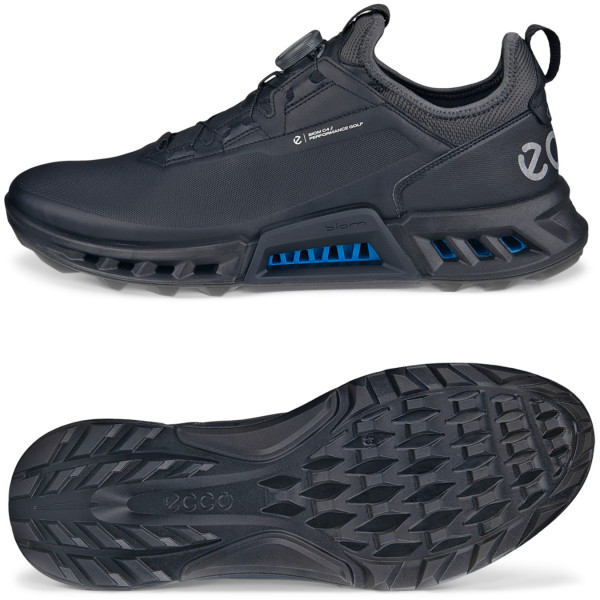 Ecco Biom C4 GTX BOA 2025 Herren Golfschuhe, Schwarz