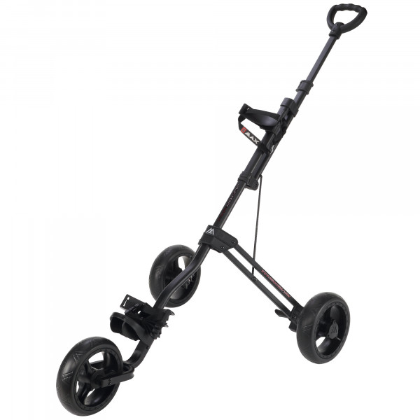 Big Max Junior 3-Rad Kinder Golftrolley, Schwarz