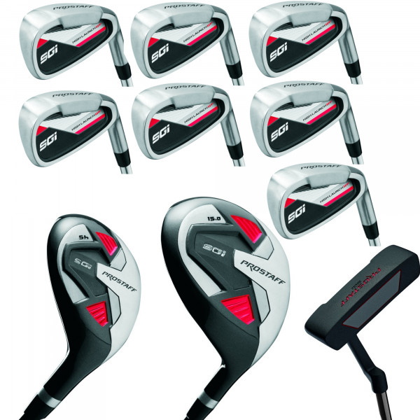 Wilson Pro Staff SGI Herren DEMO Komplettset / Golfset, Rechtshand