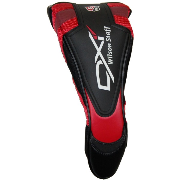 Wilson Staff DXI Driver Schlägerhaube / Headcover, Schwarz / Rot / Weiß