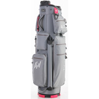 TiCad QO9 Classic 2026 Waterproof Damen Cartbag, Silbergrau / Pink