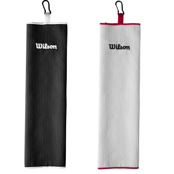 Wilson TriFold Microfaser Golf Schlägertuch / Handtuch