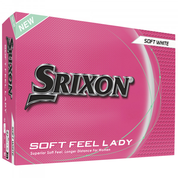 Srixon 2025 Soft Feel Damen Golfbälle, 12 Stück