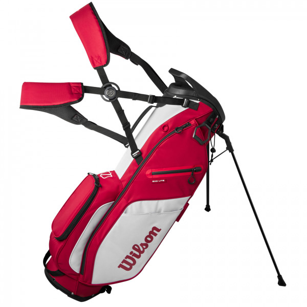 Wilson Staff 2025 Exo LIte Standbag, Rot / Weiß