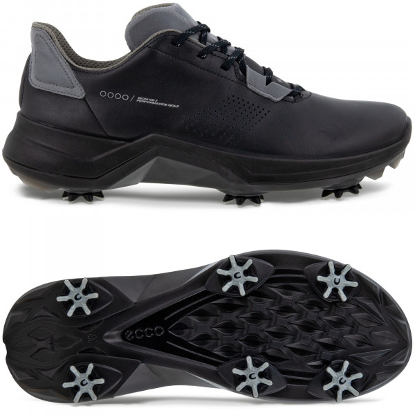 Ecco Biom G5 GTX 2024 Herren Golfschuhe, Schwarz / Grau