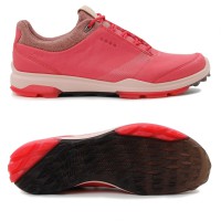 Ecco Biom Hybrid 3 GTX Damen Golfschuhe, Coral / Anthrazit Ecco Biom Hybrid 3 GTX Damen Golfschuhe, Coral / Anthrazit
