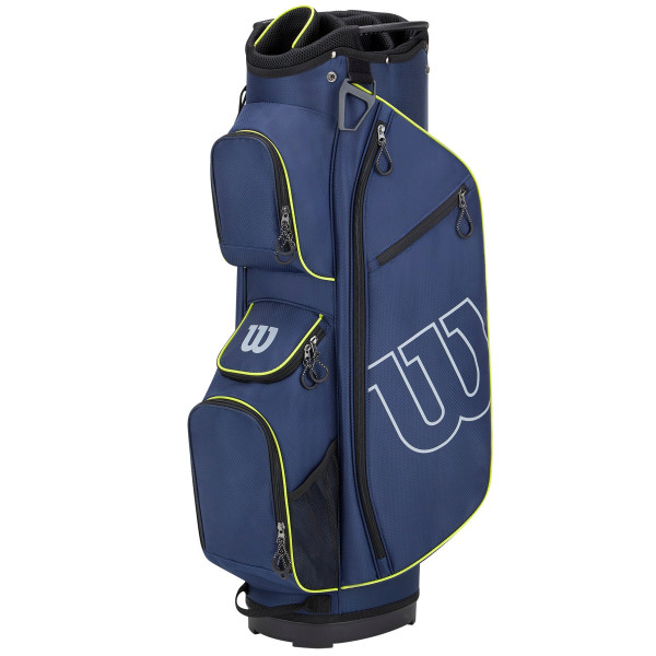 Wilson Pro Staff Cartbag, Blau / Grün
