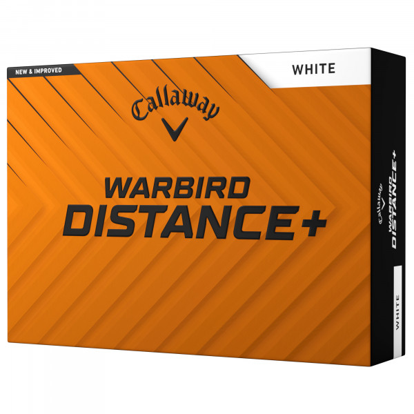 Callaway 2025 Warbird Distance+ Golfbälle, 12 Stück