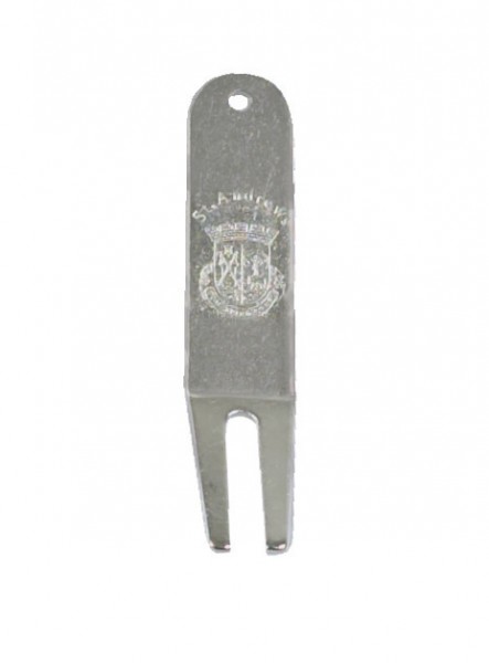 Masters Divot Repair Tool / Pitchgabel, Silber