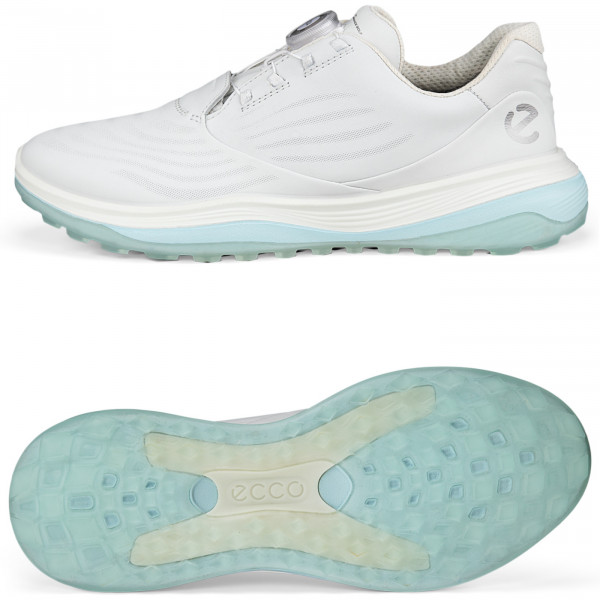 Ecco LT1 BOA Damen Golfschuhe, Weiß