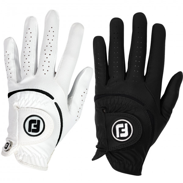 FootJoy WeatherSof Golfhandschuh, Herren - Links getragen