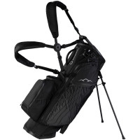 Sun Mountain 2026 H2NO 14-Way Waterproof Hybrid Standbag, Black / Steel