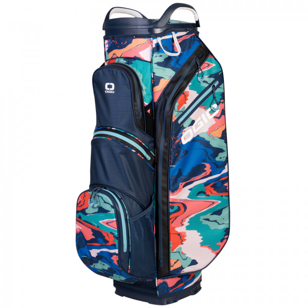 Ogio 2026 All Elements Silencer Waterproof Cartbag / Golfbag, Watercolor