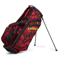 Ogio 2023 All Elements Waterproof Standbag, Red Flower Party