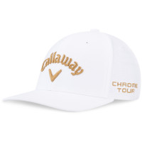 Callaway Performance Pro Herren Cap, Weiß / Gold
