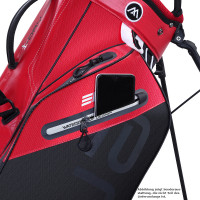 Vorschau: Big Max Aqua Eight G Waterproof Standbag, Rot / Schwarz Vorschau: Big Max Aqua Eight G Waterproof Standbag, Rot / Schwarz