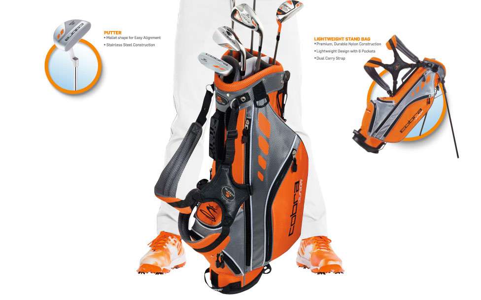 Cobra Golf Junior Kinder Golfset (58 Jahre oder 116133 cm
