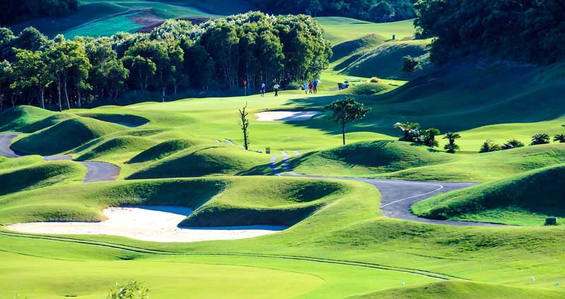 Mein erster Ausflug zum Golfplatz …